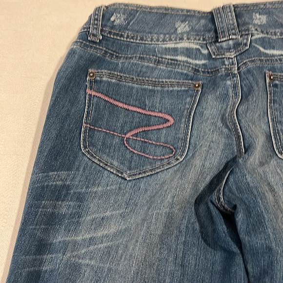 Seven 7 jeans size 29 wide leg bottoms - Picture 5 of 11